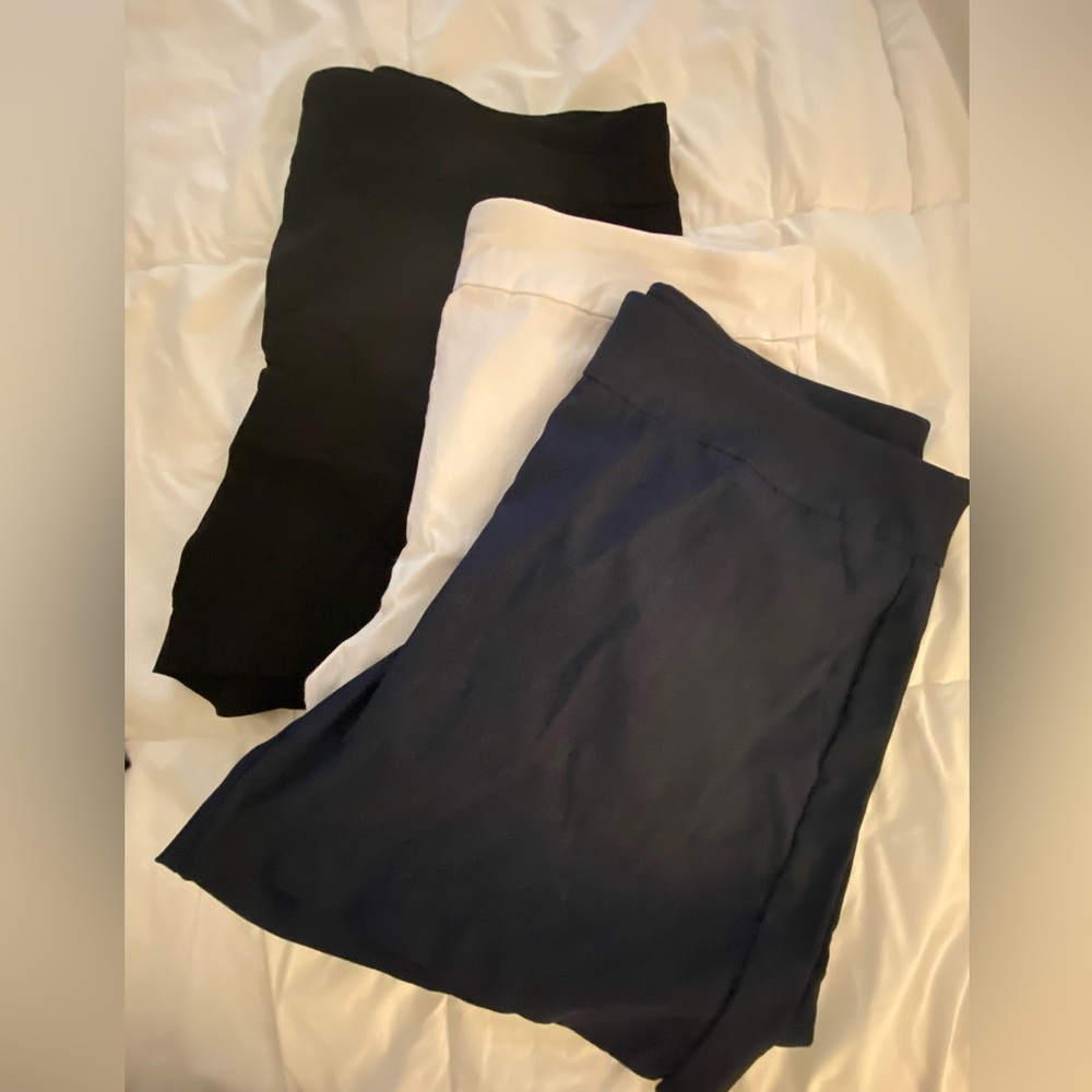 XL Shorts, Black, White, & Navy